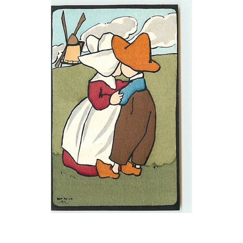 n°7464 - MM Vienne n°173 - Couple de hollandais s'embrasant