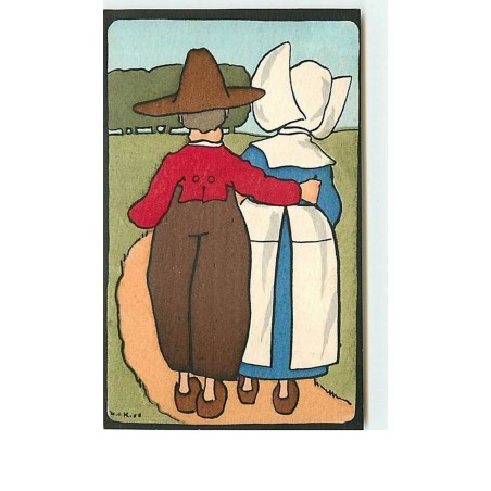 n°7465 - MM Vienne n°173 - Couple de hollandais de dos