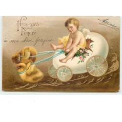 n°7480 - Carte Gaufrée -...