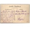 n°7509 - Carte Brodée - Bonne Année - Pensées - Paysage Hivernal