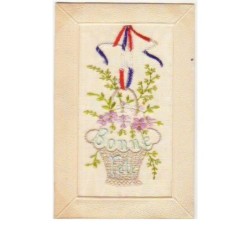 n°7557 - Carte Brodée -...