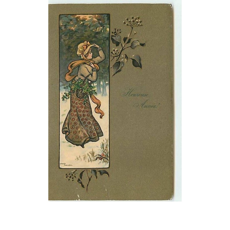 n°7568 - Carte Illustrateur - Ethel Parkinson - MM Vienne n°310 - Art Nouveau - Femme