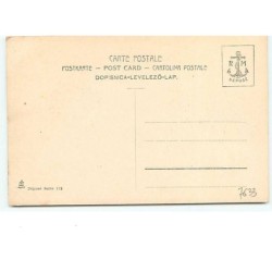 n°7633 - Carte Fantaisie - Femme avec des Lys