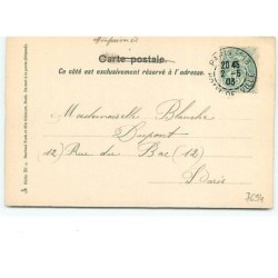 n°7694 - Carte Fantaisie - Femme et angelots
