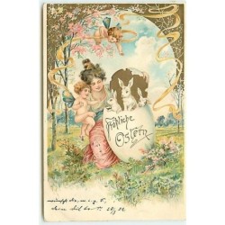 n°12380 - Carte Gaufrée -...