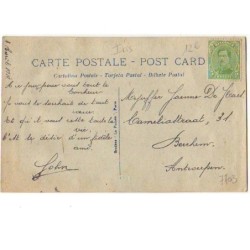 n°7703 - Carte Brodée avec rabat - Iris