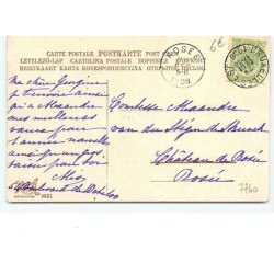 n°7740 - Bonne Année - Ange Gardien apportant un sapin