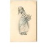 n°7748 - Fillette avec un chat dans les bras  - MM Vienne n°238