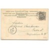 n°7799 - Carte Fantaisie Gaufrée - Art Nouveau - Femme dans un Médaillon