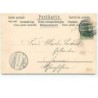 n°7844 - Carte Fantaisie - Fröhliche Weihnachten - Angelots et sapin
