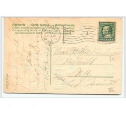 n°785 - Carte Gaufrée - Easter Greetings - Fillette et poussins