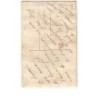 n°7859 - Carte Brodée avec pochette blanche liseret bleu - Fer à cheval