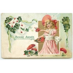 n°12387 - Carte Gaufrée -...
