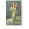 n°7887 - Carte Fantaisie - Frohliche Weihnachten - Ange Gardien mains jointes