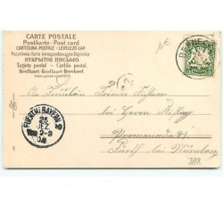 n°7888 - Carte Fantaisie - Clapsaddle - Frohliche Weihnachten - Ange Gardien devant une fenêtre