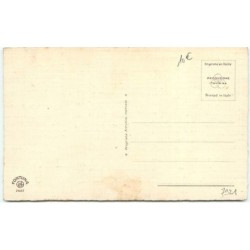 n°7921 - Carte Illustrateur - Style Meschini - Pierrot et Colombine