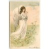 n°7923 - Carte Illustrateur - MSM - Meissner - Ostergruss - Ange