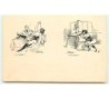n°7933 - Carte Illustrateur - Coulet - La Cuite - Femme nue