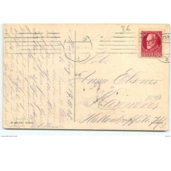n°12398 - MM Vienne n°1173 - Der Erste Kuss - Anges s'embrassant dans un pré