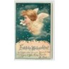 n°7992 - Carte Fantaisie - Frohliche Weihnachten - Tête d'Ange