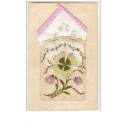 n°8009 - Carte Brodée avec...