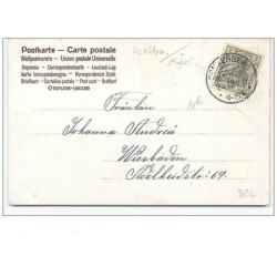 n°8032 - Carte Fantaisie - Frohliche Weihnachten - Enfant Endormi