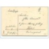 n°8046 - Carte Fantaisie - Viel Gluck im neuen Jahre - Angelots tirant un chariot de Pièces d'Or