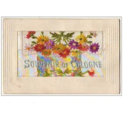 n°8051 - Carte Brodée avec...