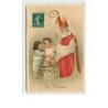 n°8079 - Carte Fantaisie Gaufrée - Saint Nicolas et Enfants