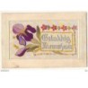 n°8209 - Carte Brodée - Gelukkig Niewjaar - Iris