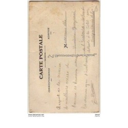 n°8210 - Carte Brodée avec Pochette - Fleurs Violettes