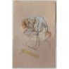 n°8213 - Carte Fantaisie - Bonnet de Sainte Catherine bleu