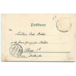 n°8229 - Carte Fantaisie - Frôhliche Weihnachten - Anges priant et lisant