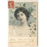 n°8246 - Carte Fantaisie - Portrait de Femme - MM Vienne n°271
