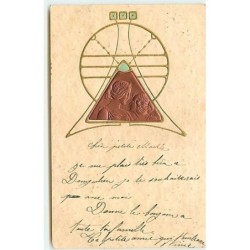 n°12417 - Carte Gaufrée -...
