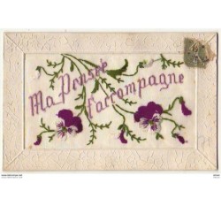 n°8256 - Carte Brodee - Ma...