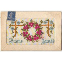 n°8262 - Carte Brodee -...