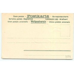 n°8274 - Carte Fantaisie Gaufrée - Chats Dansant  n°1095