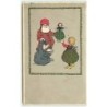 n°8286 - Carte Fantaisie - Pere Noel offrant une poupée à une fillette