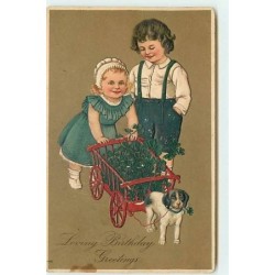 n°12423 - Carte Gaufrée -...