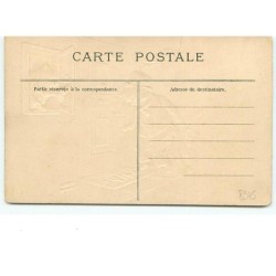 n°8345 - Carte Fantaisie  Gaufrée - Première Infidélité - Chats Habillés