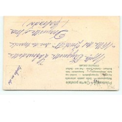 n°8346 - Carte Fantaisie  Gaufrée - Chat faisant la toilette de ses chatons - Série 68 n°1173