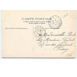 n°8387 - Carte Fantaisie - Heureuses Pâques - Angelots sur un oeuf