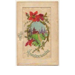 n°8405 - Carte Brodée -...