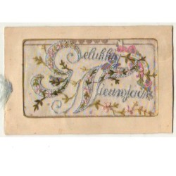 n°8410 - Carte Brodée -...