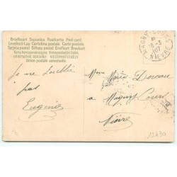n°12430 - Têtes d'anges dans un nuage