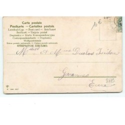 n°8479 - Carte Fantaisie - Heureux Noel - Enfant allumant des bougies sur un sapin
