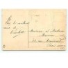 n°8484 - Carte Fantaisie Gaufrée - Heureuse Année - Enfant avec un Gateau sur un pas de Porte