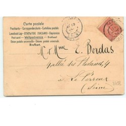 n°8498 - Carte Fantaisie - Ange jouant du violon