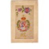n°8503 - Carte Brodée - Royal Engineers - Honi soit qui mal y Pense